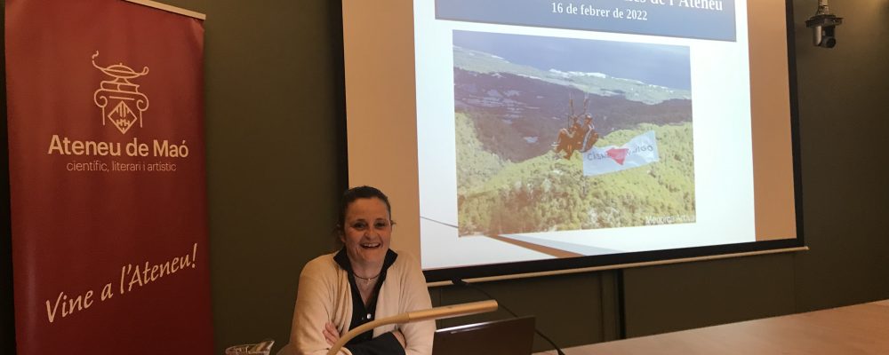 Vídeo: Tertulia Ateneu de Maó a cargo de la Presidenta de Menorca Activa