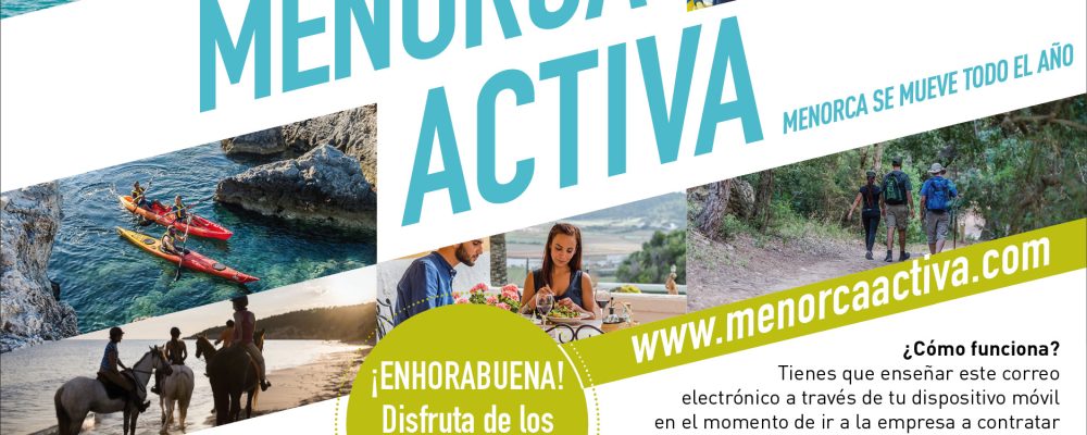 Benefíciate de las promociones Menorca Activa y vive una experiencia inolvidable