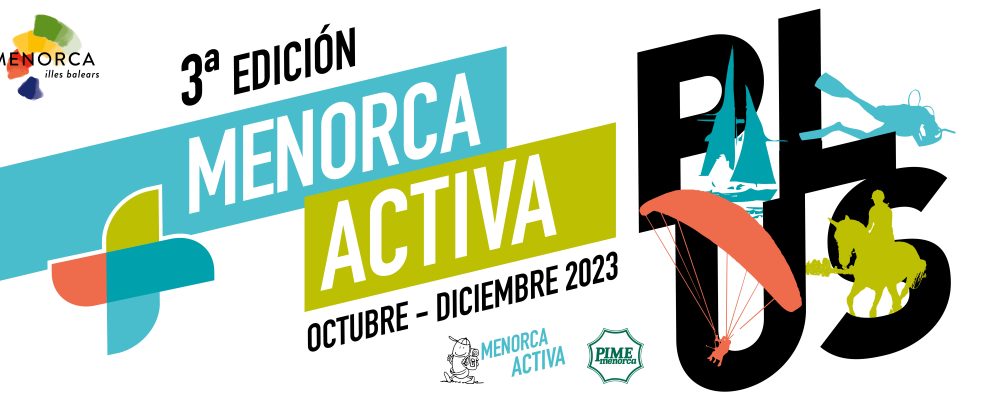 MENORCA ACTIVA PLUS – 3ª edición (De octubre a diciembre 2023)