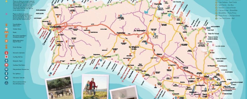 Segona edició mapa de Menorca Activa