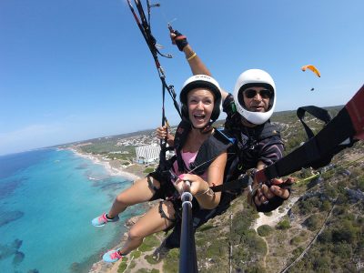 PARAPENTE BIPLAZA MENORCA